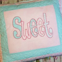 Sweet Machine Applique Design